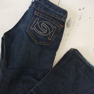 Bebe Jeans Flare Jeans Y2K